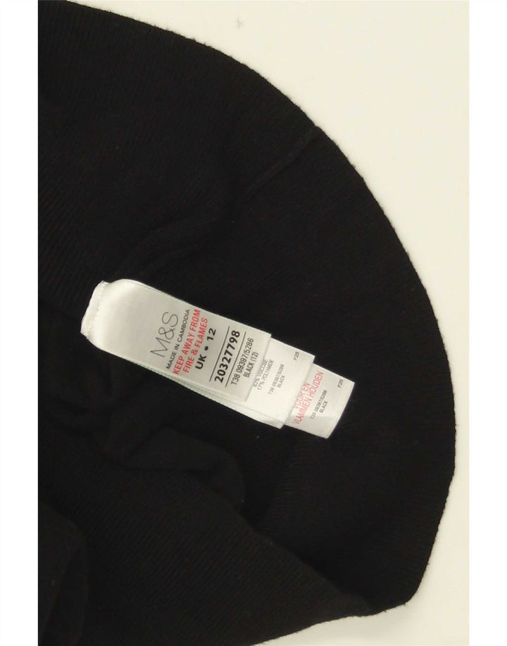 Marks & Spencer - Cárdigan para mujer, talla 40, viscosa negra mediana