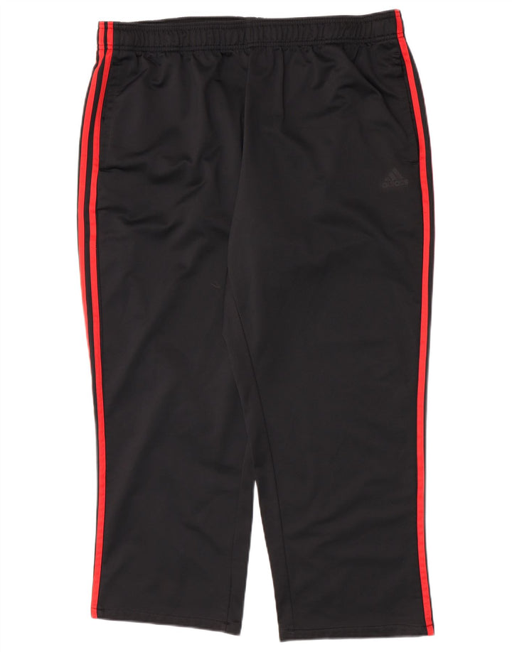 Adidas Pantalones de chándal para hombre 2XL Negro Poliéster
