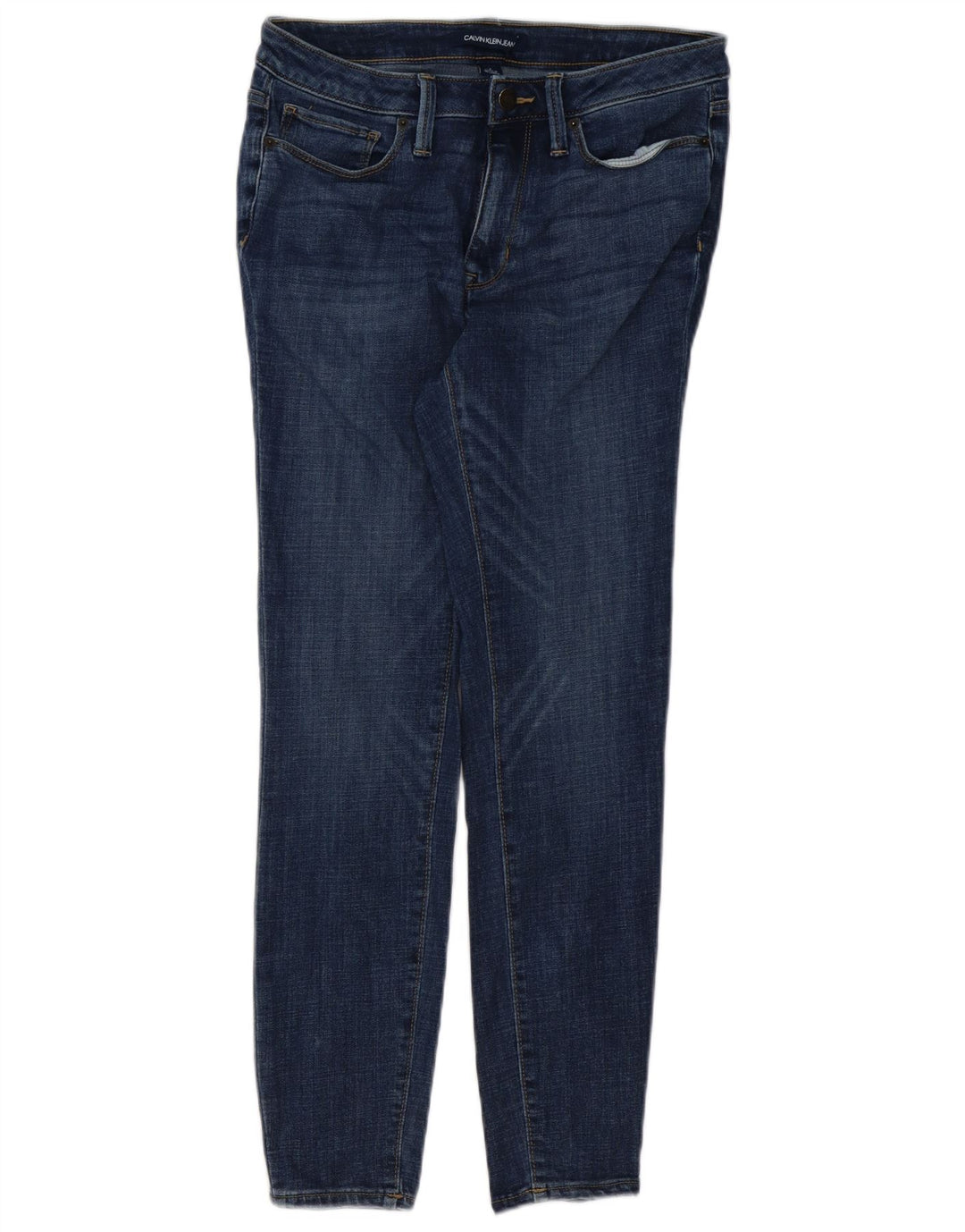 CALVIN KLEIN Jeans ajustados para mujer US 8 Medium W30 L28 Algodón azul