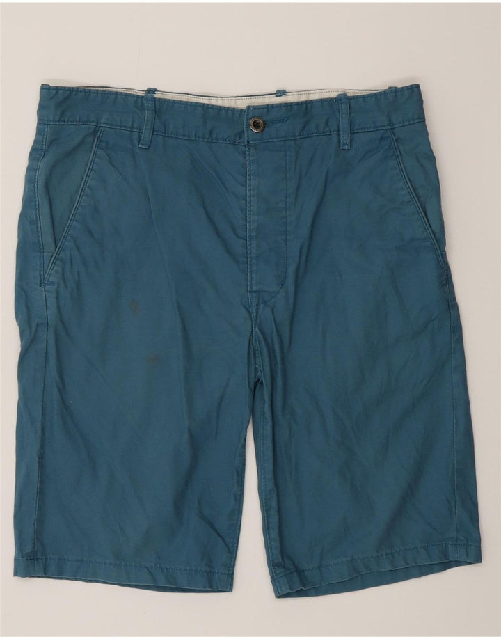 LEVI'S Pantalones cortos chinos para mujer W32 Algodón azul grande