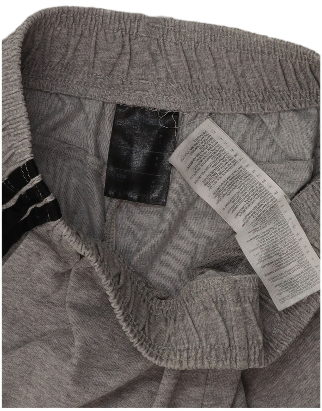 Adidas Hombre Pantalones Cortos Deportivos Pequeño Gris Algodón