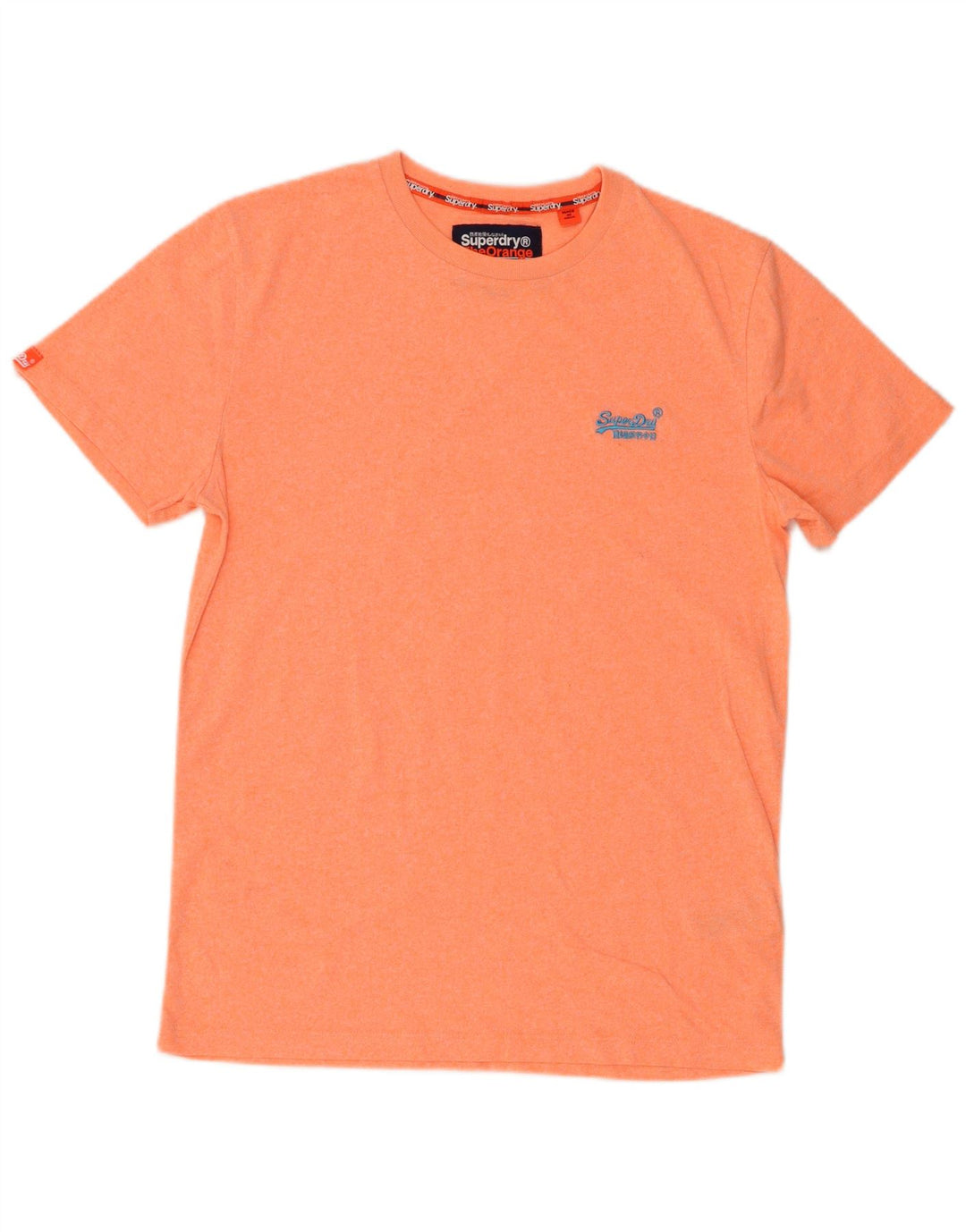 Superdry Camiseta para hombre Top Large Naranja Algodón