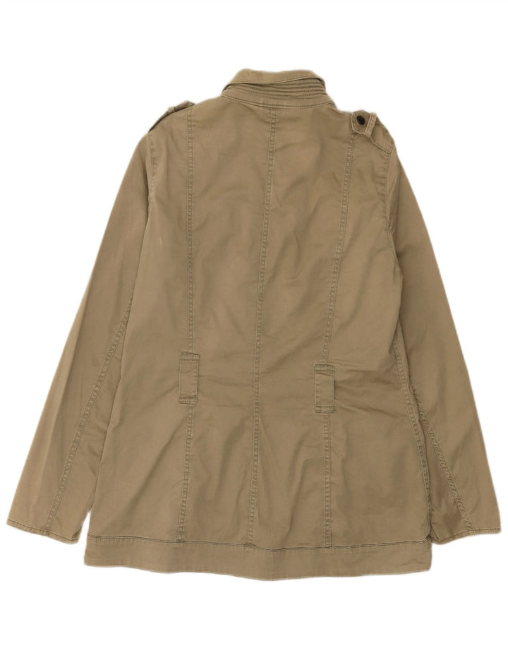 Barbour Chaqueta militar para mujer Reino Unido 10 Pequeño Algodón caqui