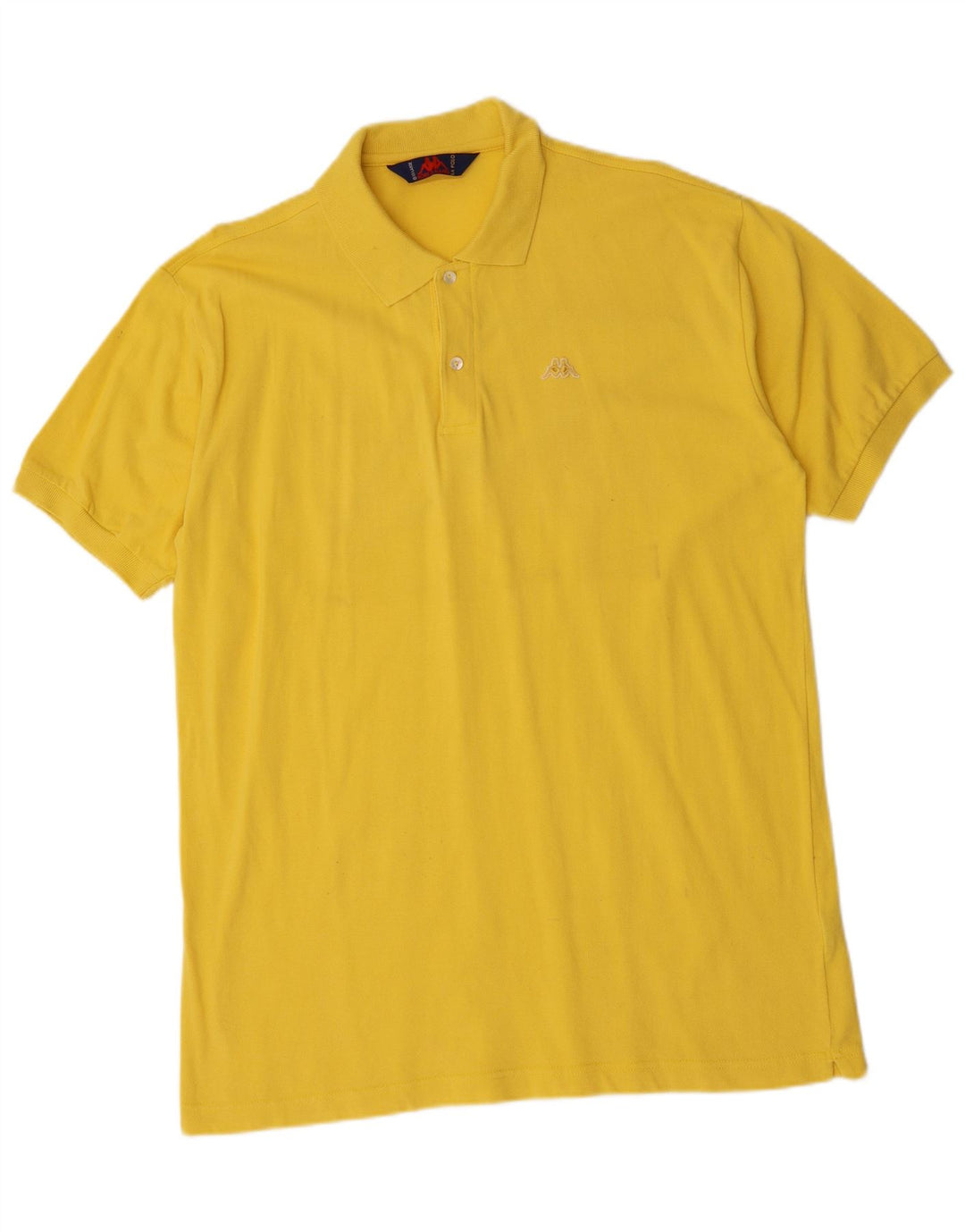 KAPPA Polo Hombre 2XL Algodón Amarillo