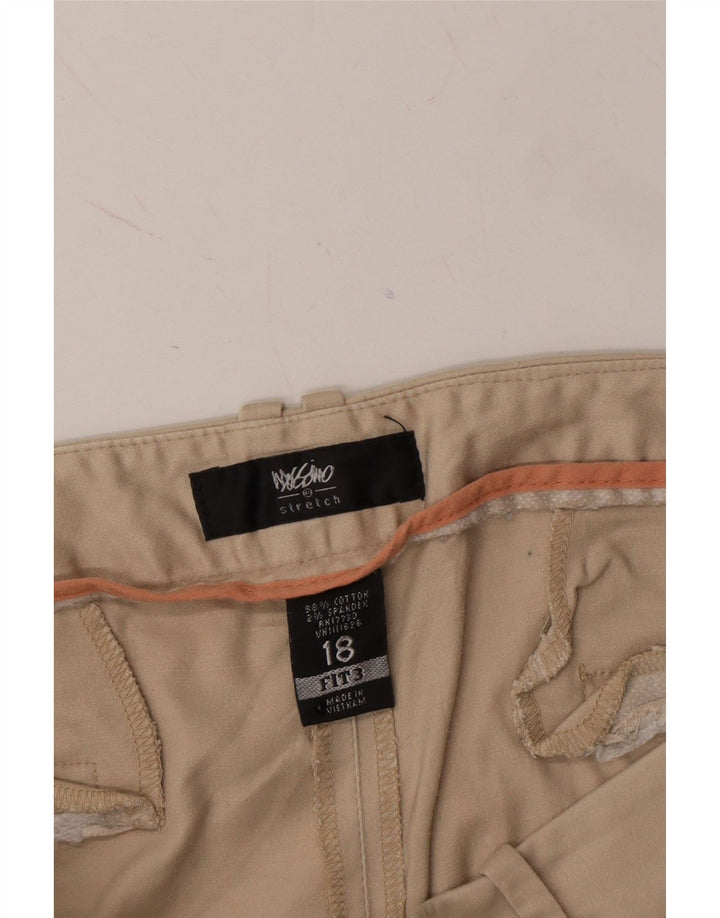 MOSSIMO Womens Casual Shorts US 18 2XL W44 Beige Cotton Vintage Mossimo and Second-Hand Mossimo from Messina Hembry 