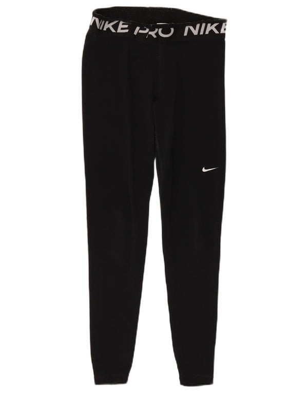 Nike Leggings gráficos para mujer UK 44 Mediano Negro Poliéster