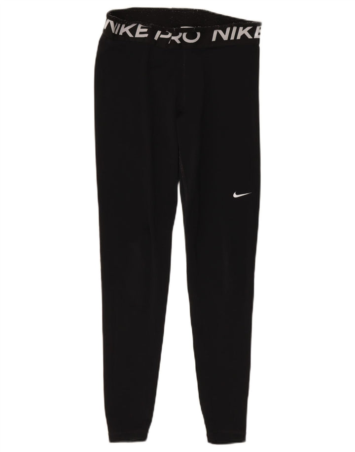 Nike Leggings gráficos para mujer UK 44 Mediano Negro Poliéster