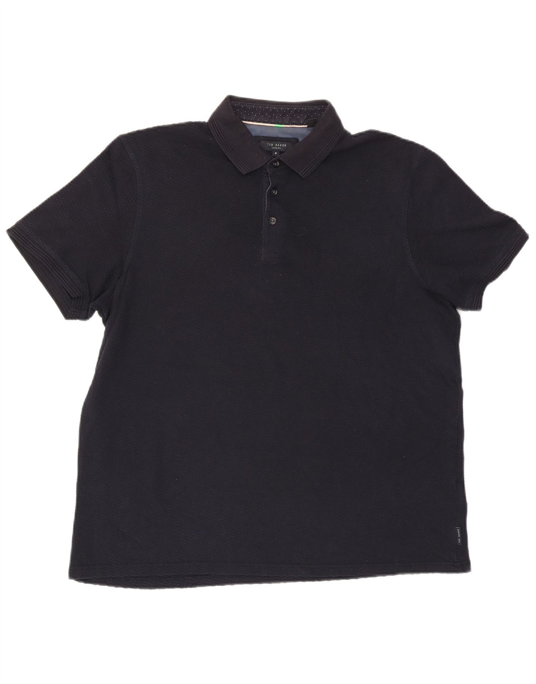 Polo Ted Baker para hombre talla 6 2XL algodón azul marino