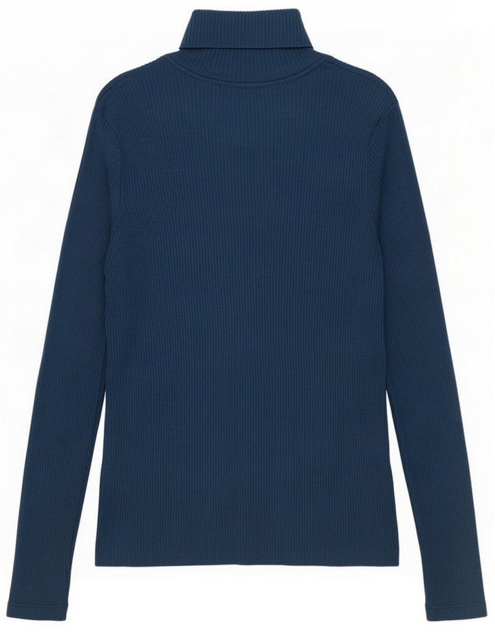 Marks & Spencer Top regular para mujer de manga larga UK 42 Azul medio moteado