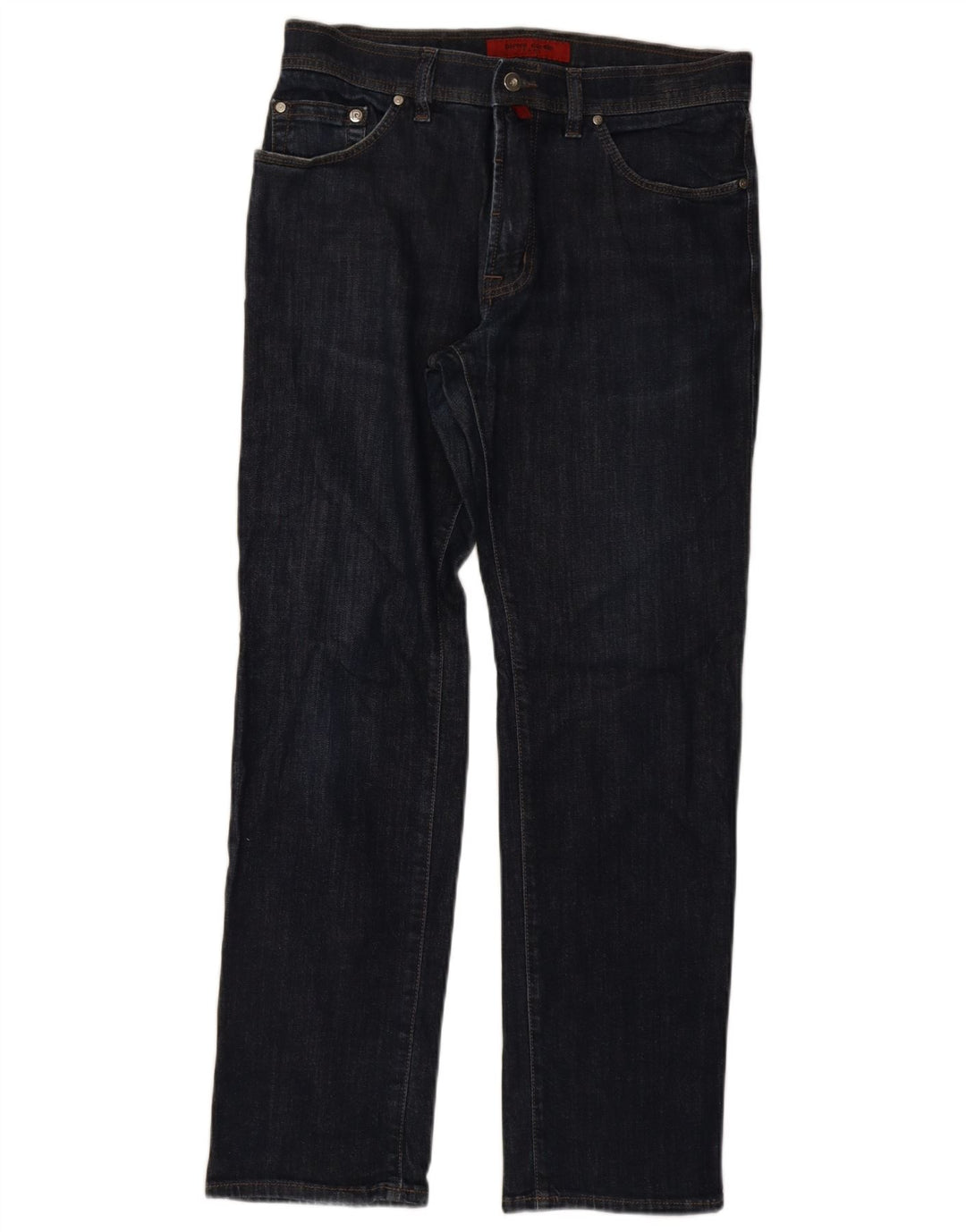 Vaqueros rectos para hombre Pierre Cardin W34 L32 Azul marino