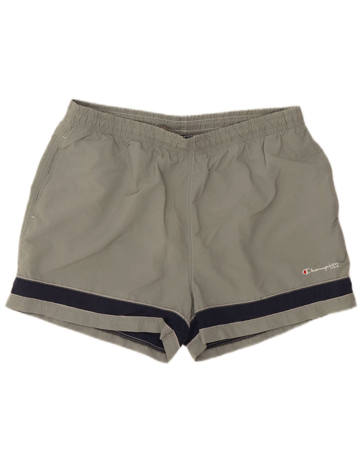 Champion Bañador Hombre 2XL Gris Colorblock Poliamida