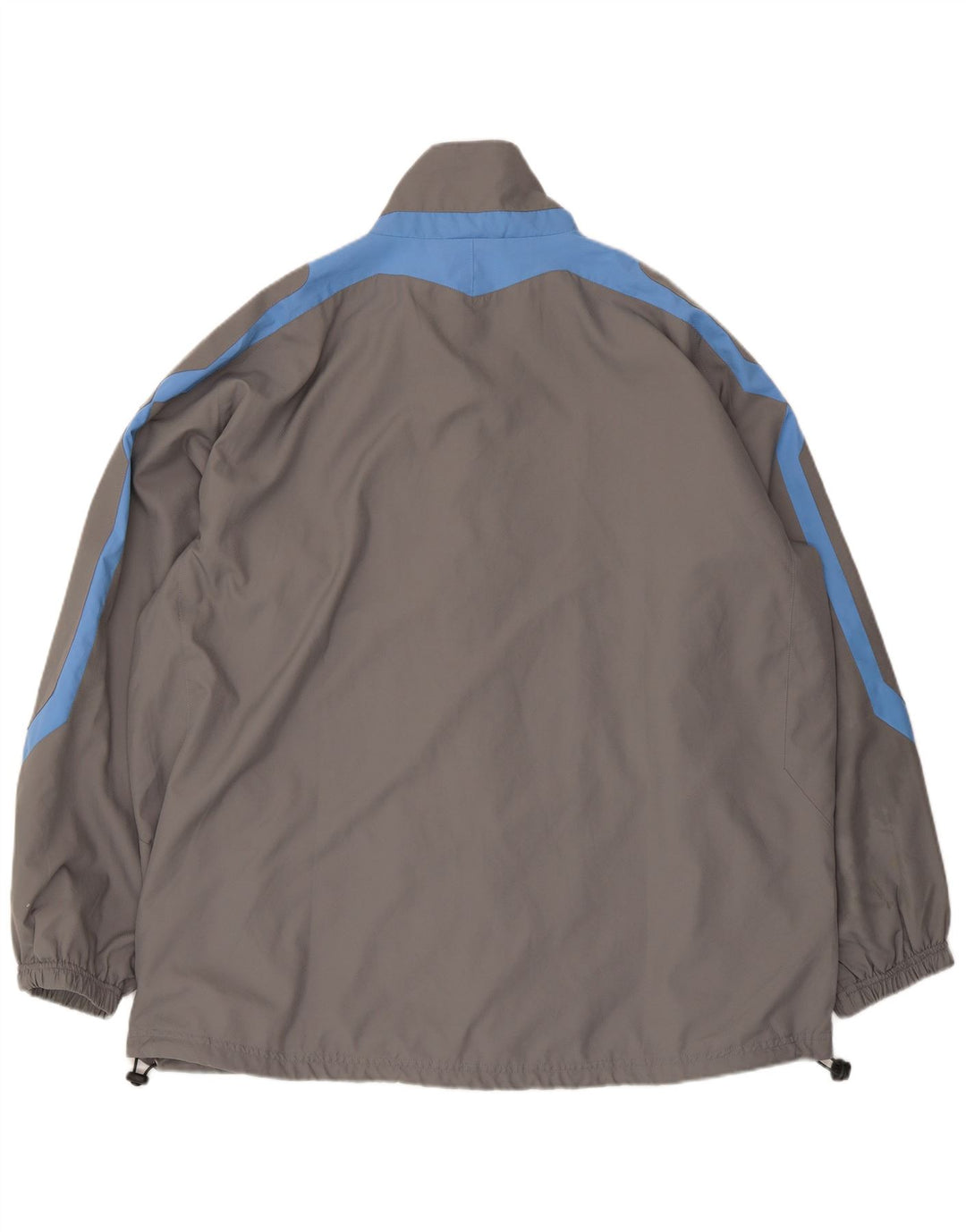 Umbro Chubasquero Hombre UK 42 XL Poliéster Color Block Gris