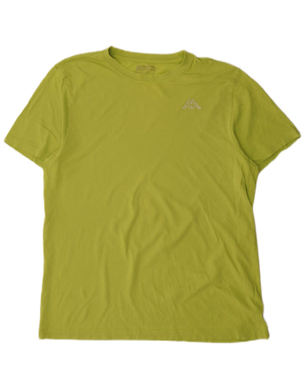 Kappa Camiseta Hombre Top XL Algodón Verde