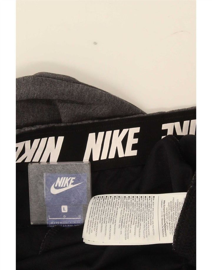 Nike - Pantalones de chándal para hombre, color gris, algodón