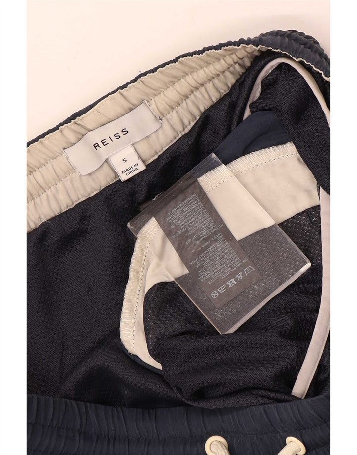Bañador Reiss Hombre Small Azul Marino Colorblock Poliéster