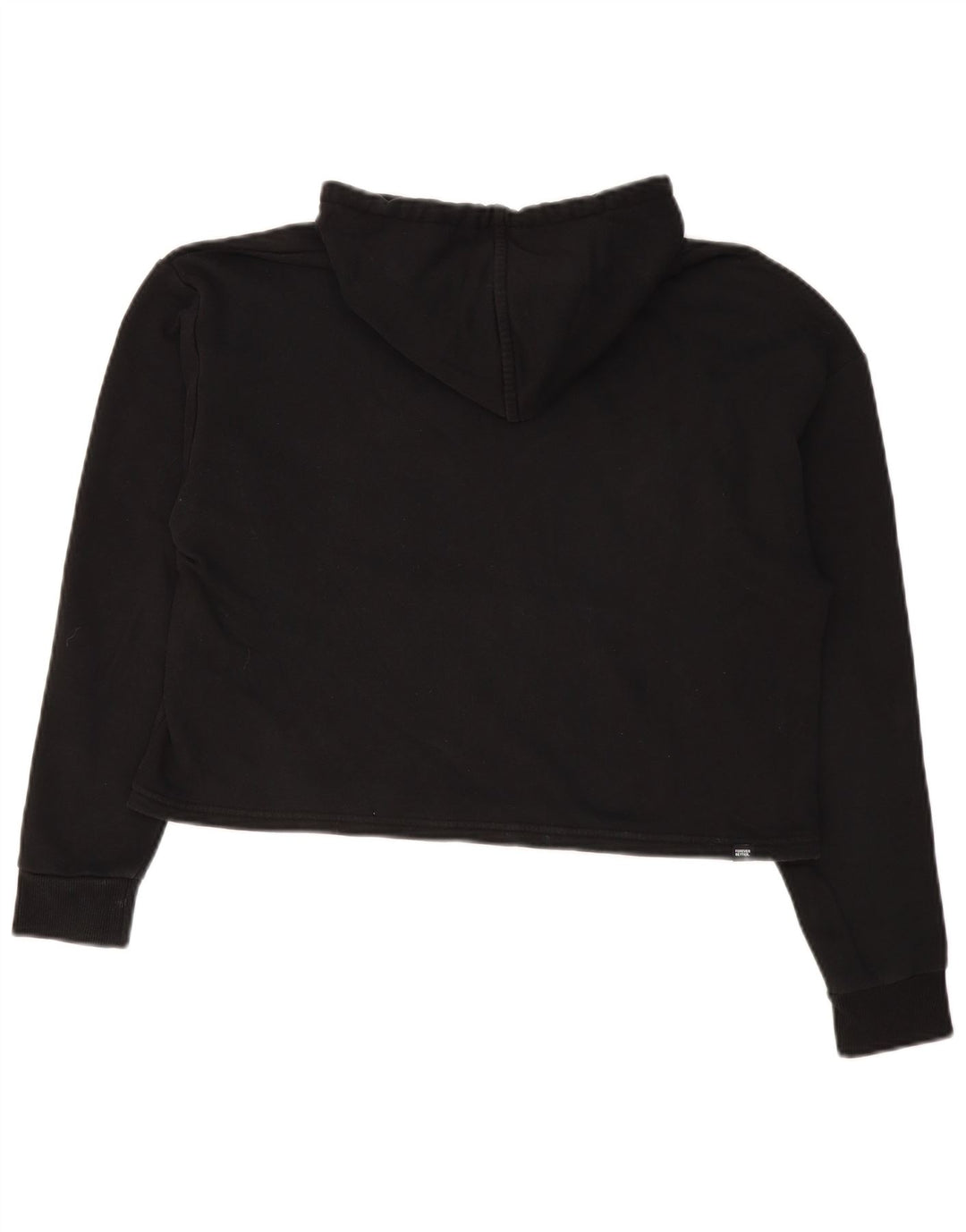 Puma Mujer Oversize Crop Graphic Sudadera con capucha Jumper UK 10 Small Negro