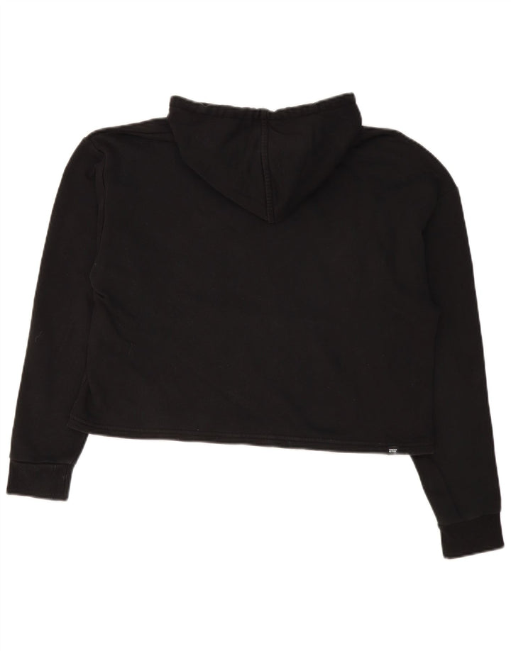 Puma Mujer Oversize Crop Graphic Sudadera con capucha Jumper UK 10 Small Negro