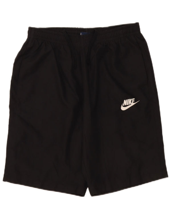 Nike - Pantalones cortos deportivos para hombre, talla grande, poliéster negro