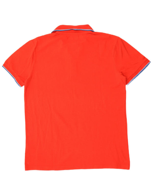 Kappa Polo Hombre XL Algodón Rojo