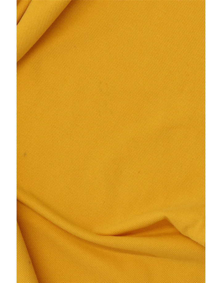 KAPPA Polo Hombre Grande Algodón Amarillo