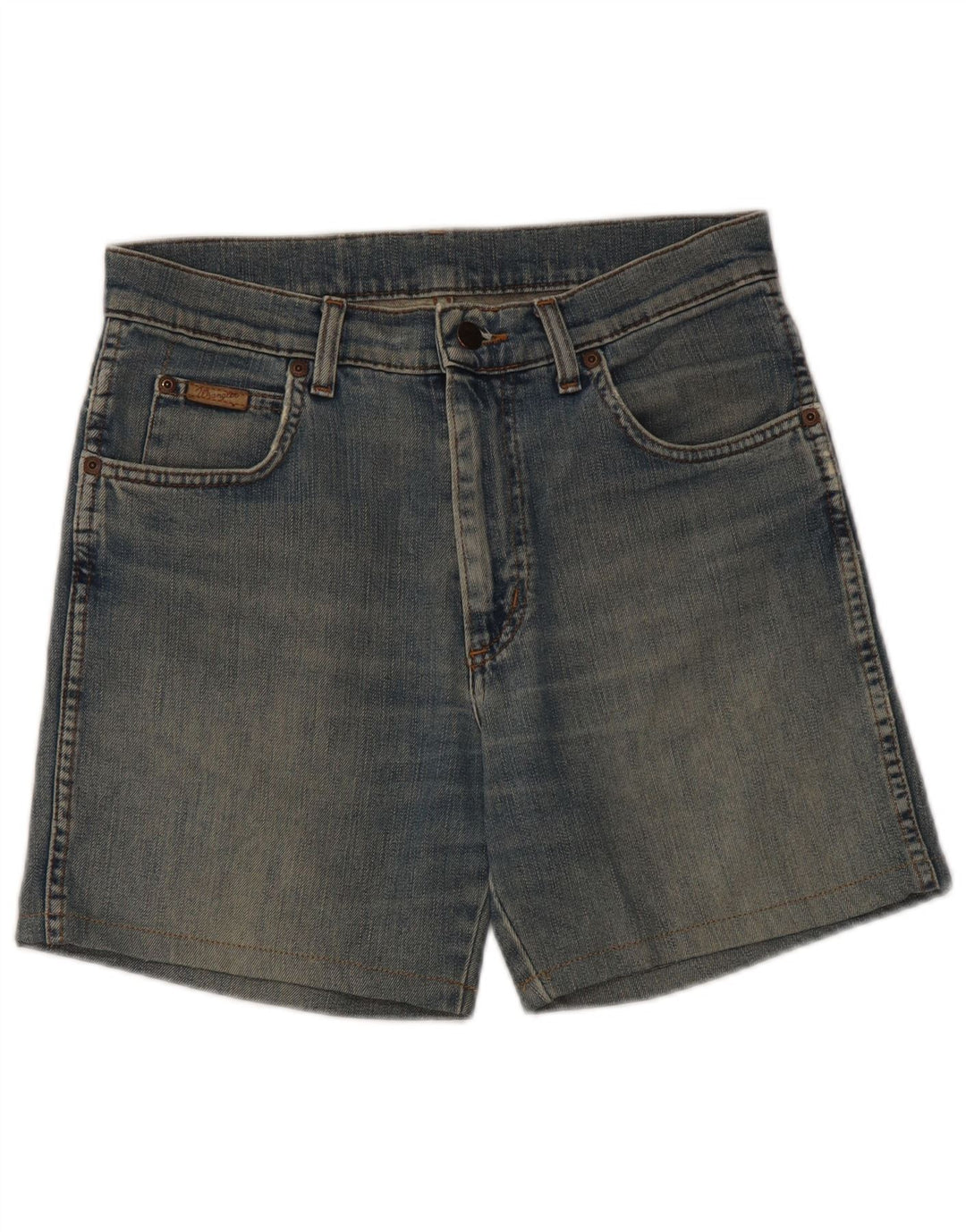 Shorts Vaqueros Mujer Wrangler W31 Algodón Azul Medio