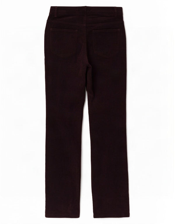 Joe Browns Pantalones casuales con corte de bota para mujer UK 10 Small W30 L31 Algodón morado