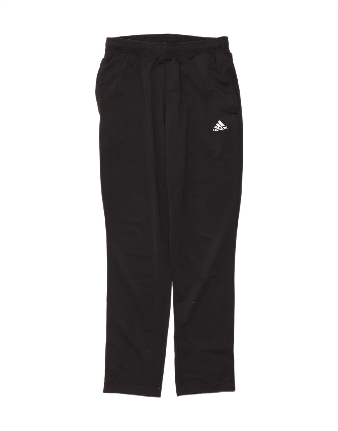 Adidas Pantalones de chándal para hombre UK 38/40 Medium Negro Poliéster