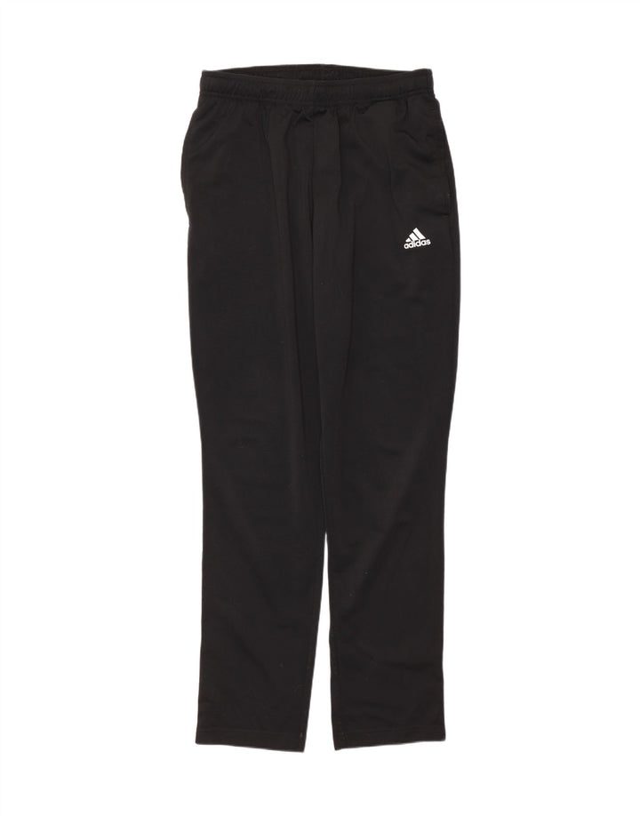 Adidas Pantalones de chándal para hombre UK 38/40 Medium Negro Poliéster