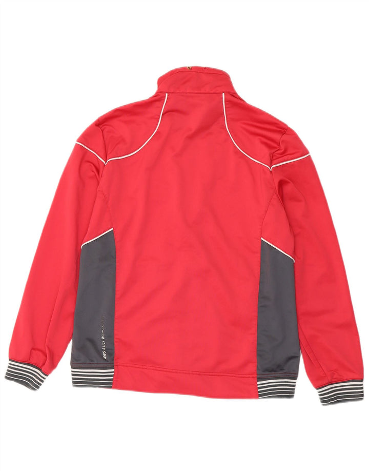 Asics - Chaqueta de chándal para mujer, talla 40, XL, color rosa, poliéster