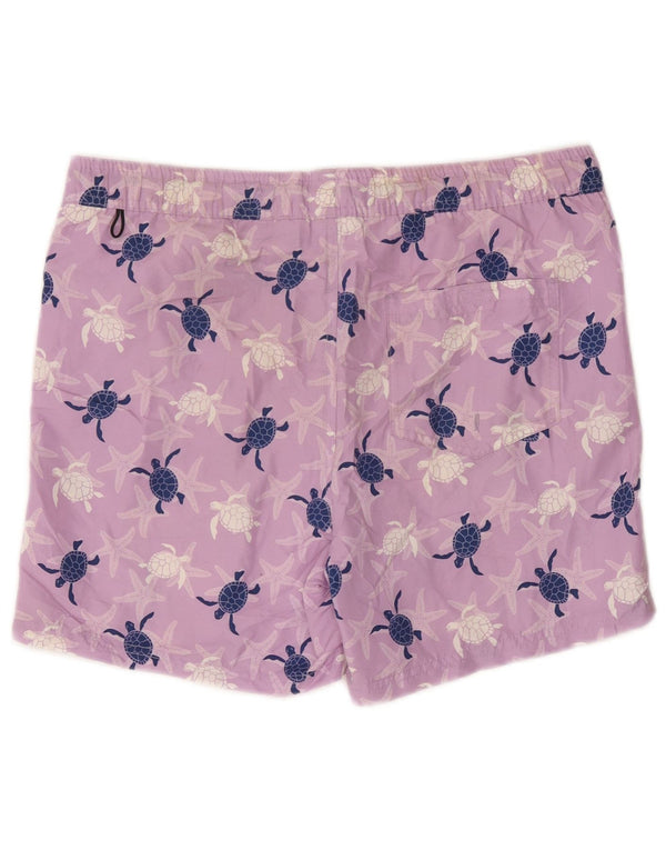 Jack & Jones Hombre Bañador Graphic Small Poliéster Morado