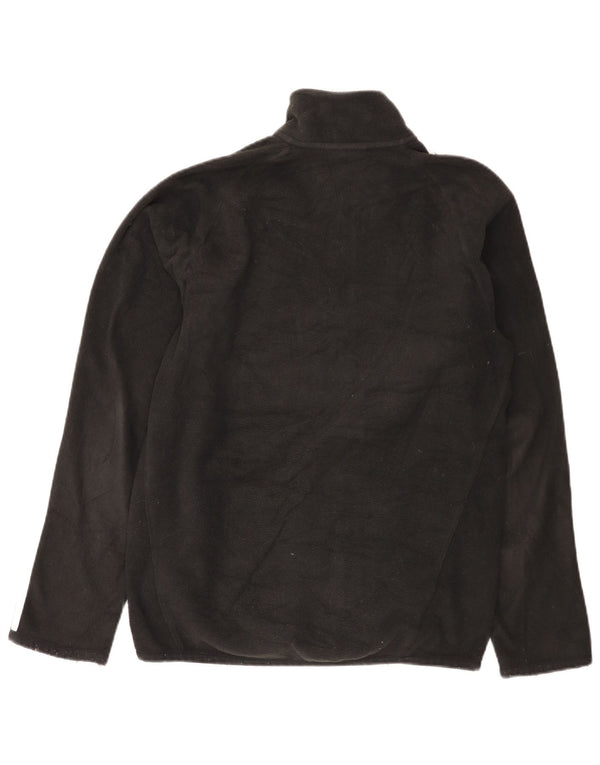 Adidas Chaqueta polar para hombre UK 36 Small Negro Poliéster
