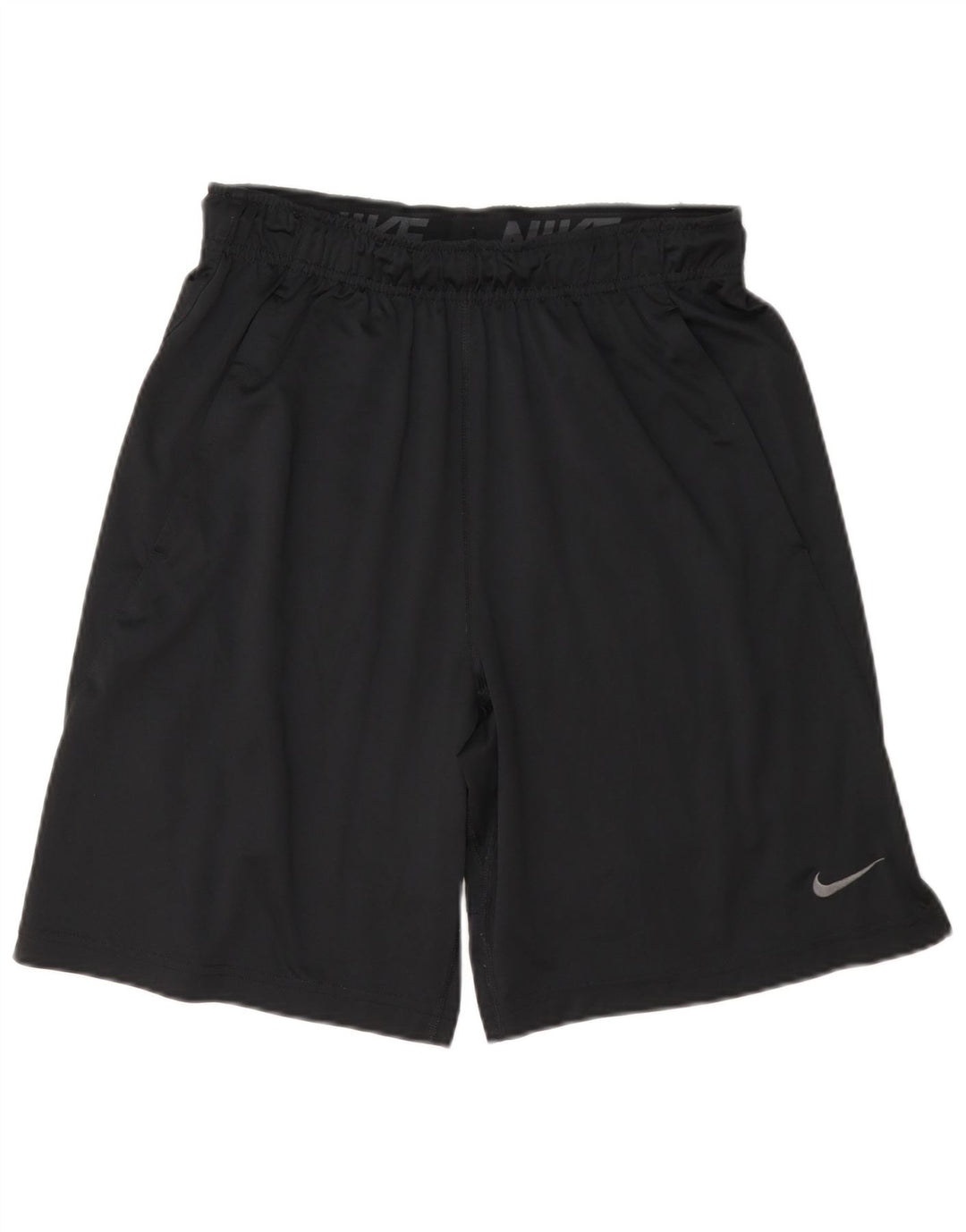 Nike Dri Fit - Pantalones cortos deportivos para hombre (poliéster), color negro