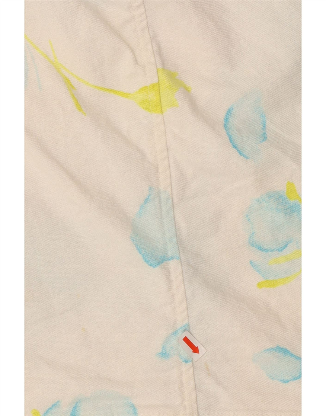 FORT & MADOX Falda vaquera para mujer W26 Small Off White Floral