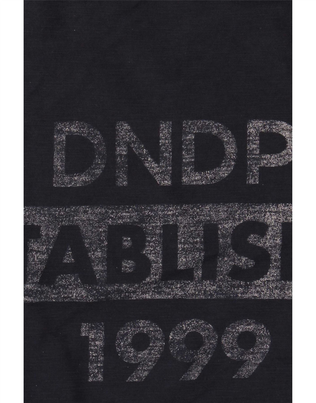 Dondup Hombre Camiseta Gráfica Top Medium Azul Marino Algodón