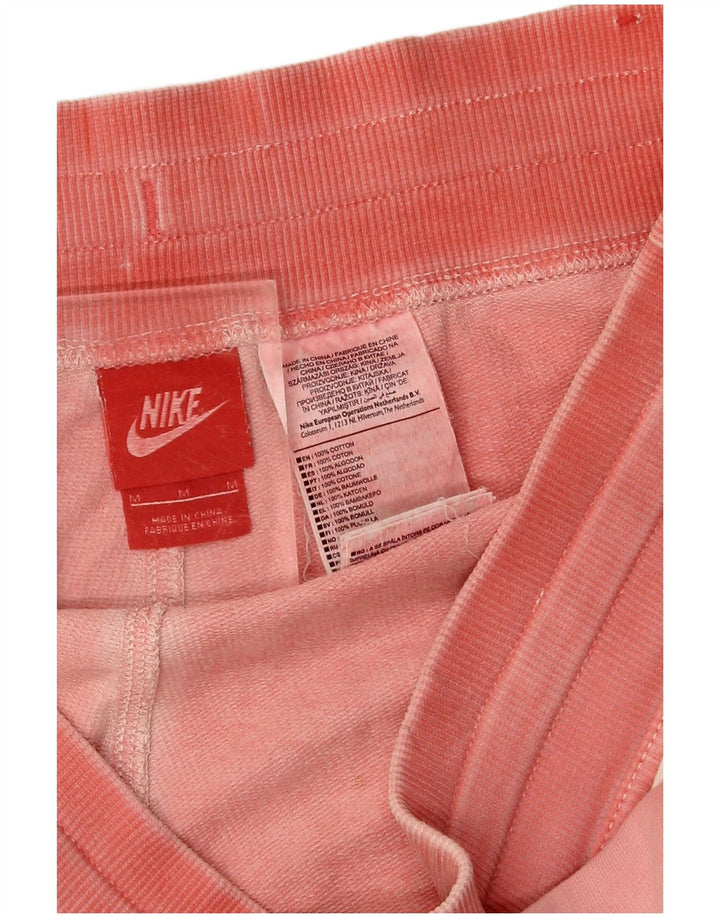 Pantalones cortos deportivos con estampado gráfico de algodón rosa medio para hombre Nike