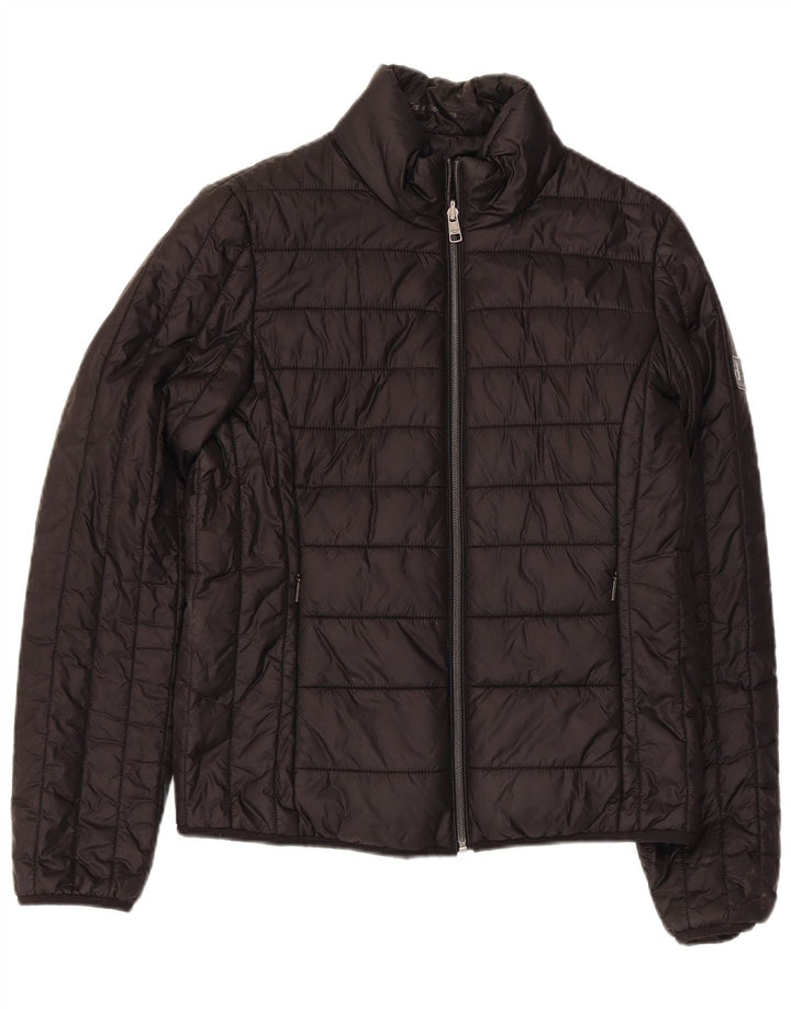 Calvin Klein Jeans Chaqueta reversible para mujer UK 44 Mediana Poliamida negra