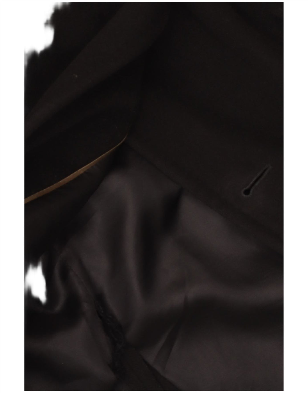 Abrigo Hugo Boss para hombre IT 54 2XL Lana virgen negra