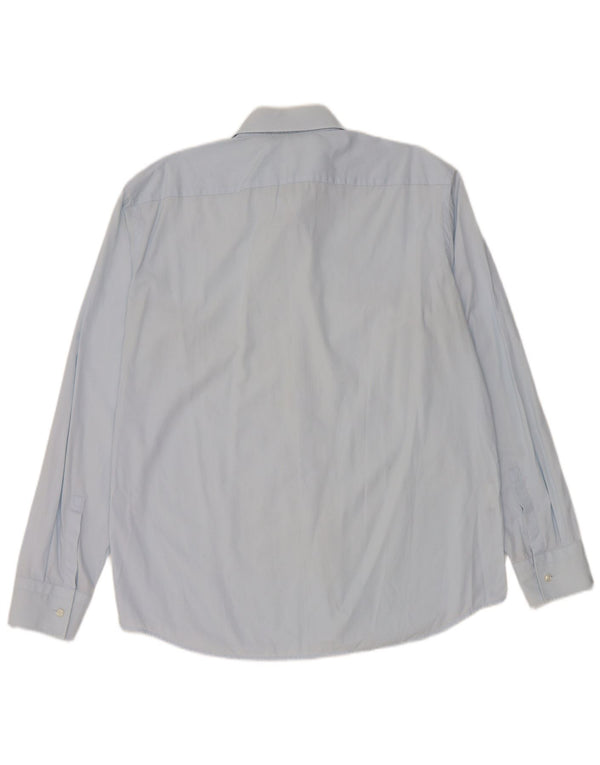 Camisa Hugo Boss Hombre Regular Fit Talla 43/17 XL Algodón Azul