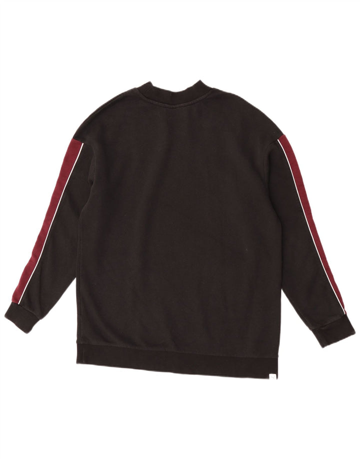 Puma - Sudadera para mujer, talla 40, talla mediana, color negro, algodón