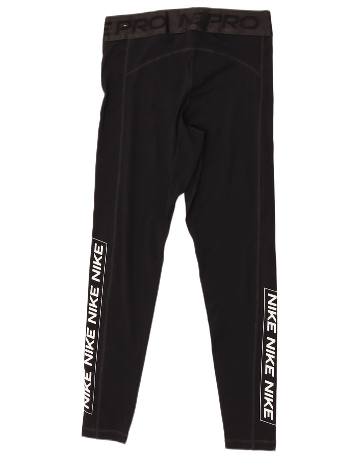 Nike Leggings gráficos para mujer UK 44 Mediano Negro Poliéster