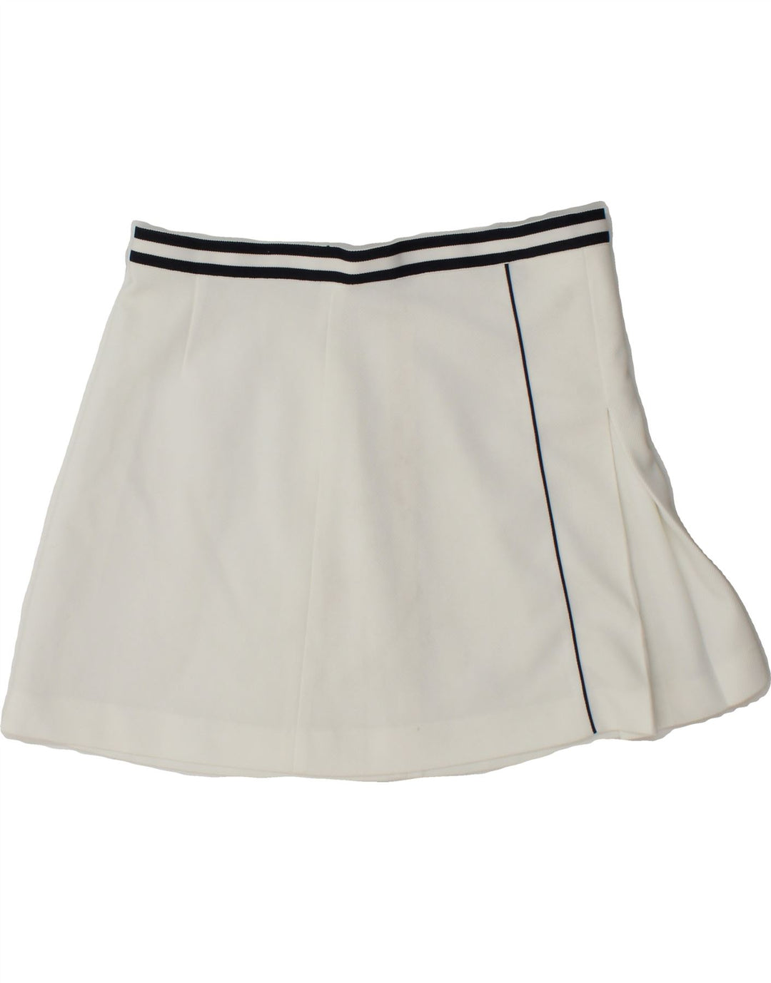VINTAGE Womens Tennis Skirt IT 48 XL  White Polyester Vintage Vintage and Second-Hand Vintage from Messina Hembry 