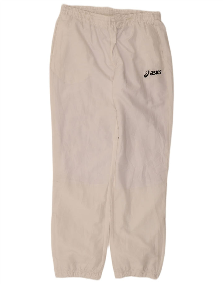 Asics Pantalón Chándal Hombre Joggers XL Blanco Poliéster