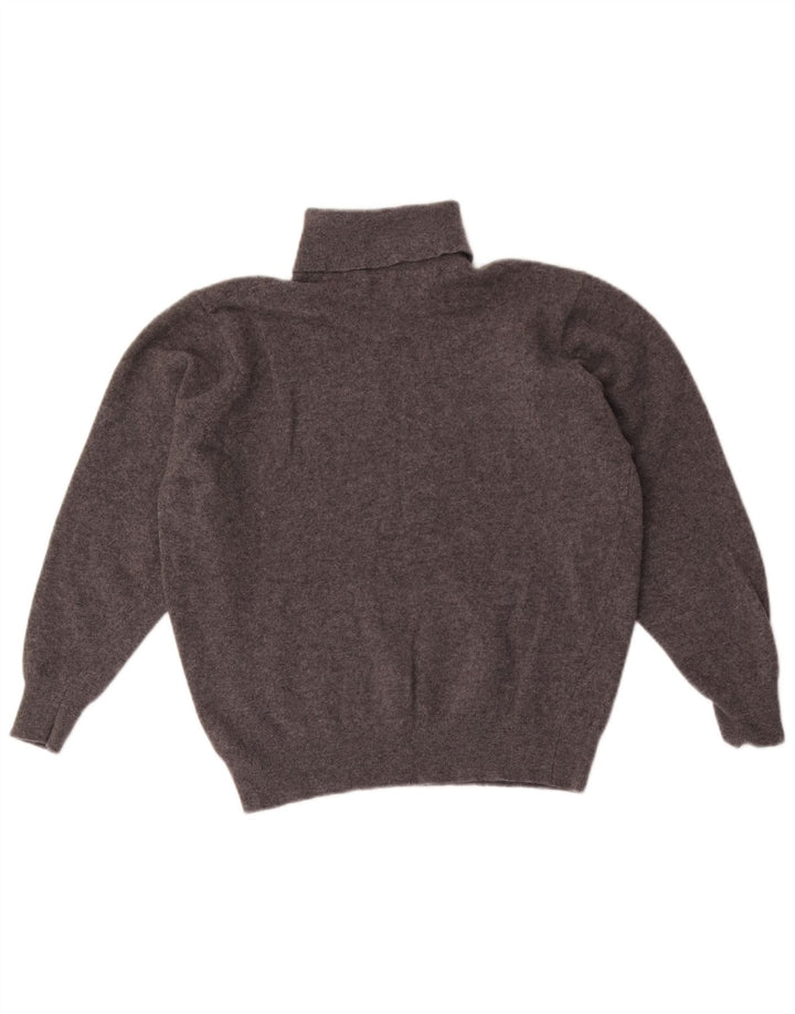 Hodgson Suéter tipo jersey con cuello vuelto para mujer Reino Unido 14 Gris medio moteado