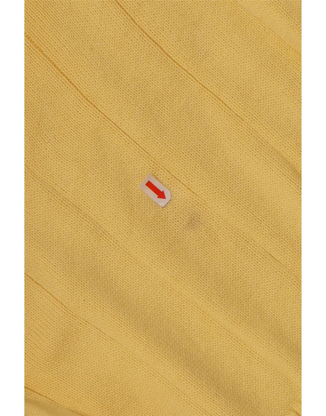 TOMMY HILFIGER Jersey con cuello en V para hombre XL Amarillo Algodón