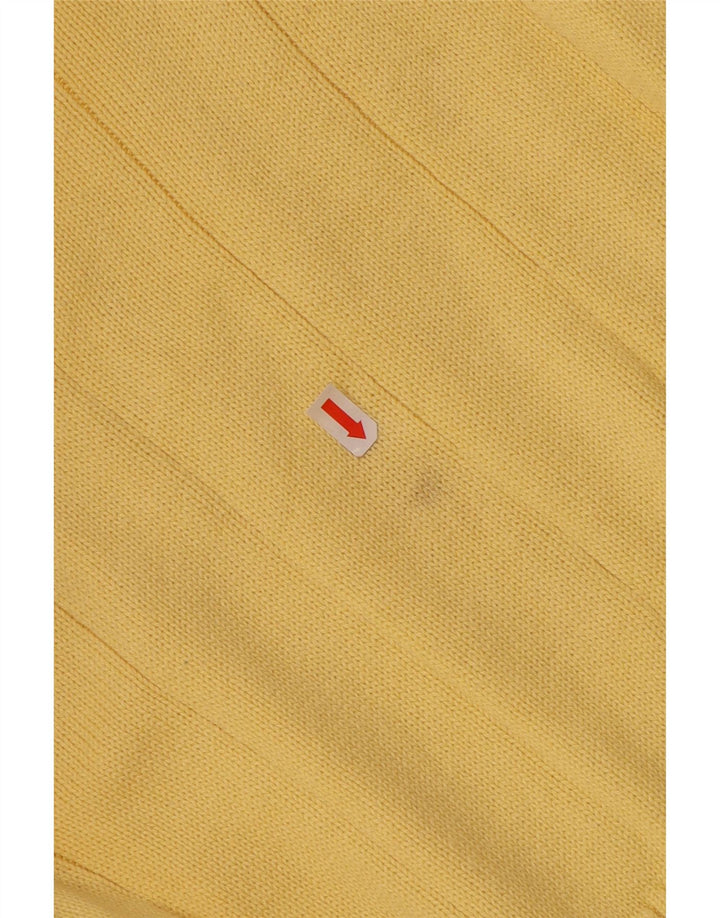 TOMMY HILFIGER Jersey con cuello en V para hombre XL Amarillo Algodón