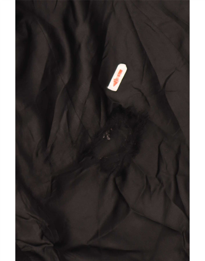 French Connection Chaqueta tipo blazer con doble botonadura para mujer UK 40 Small Negro