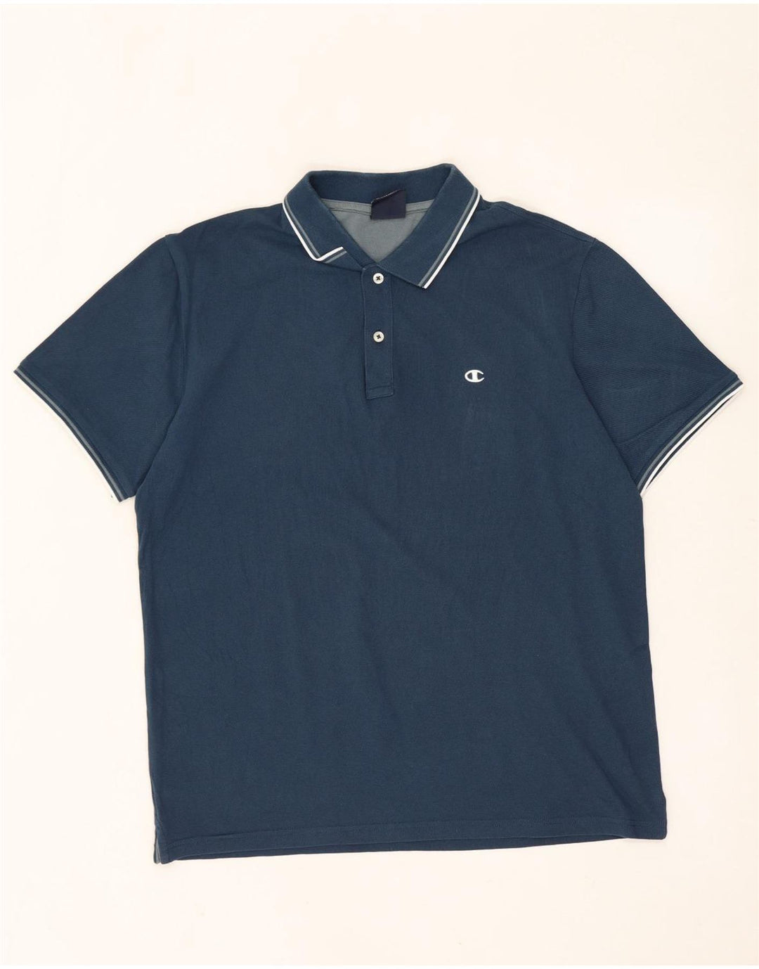 Champion Polo Para Hombre Grande Azul Marino