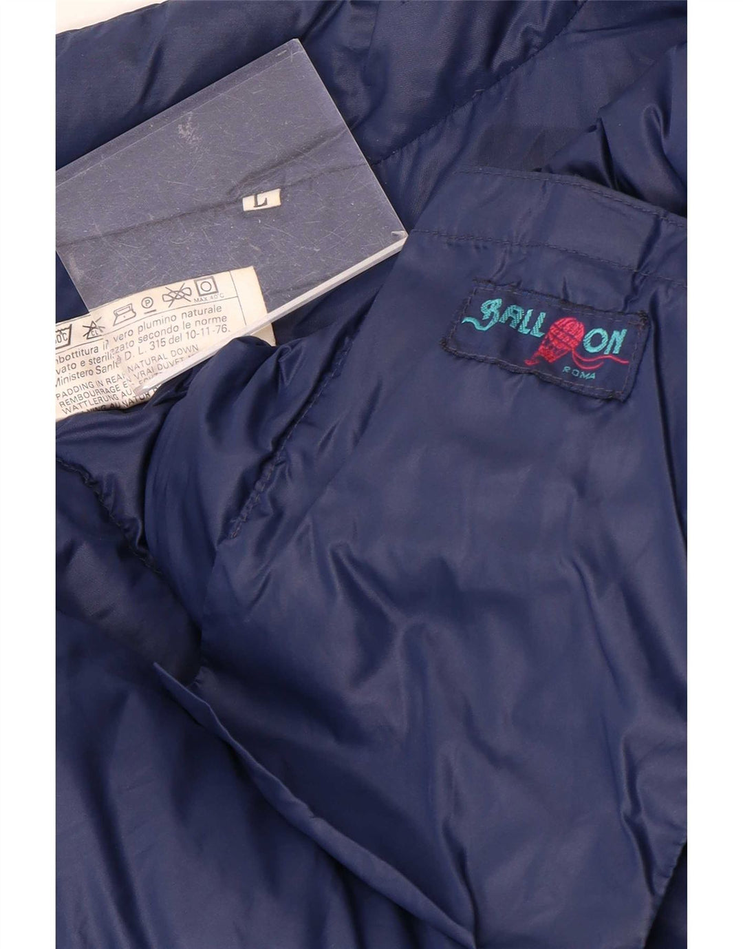 Ball On Chaqueta acolchada para hombre UK 40 Large Poliamida azul marino