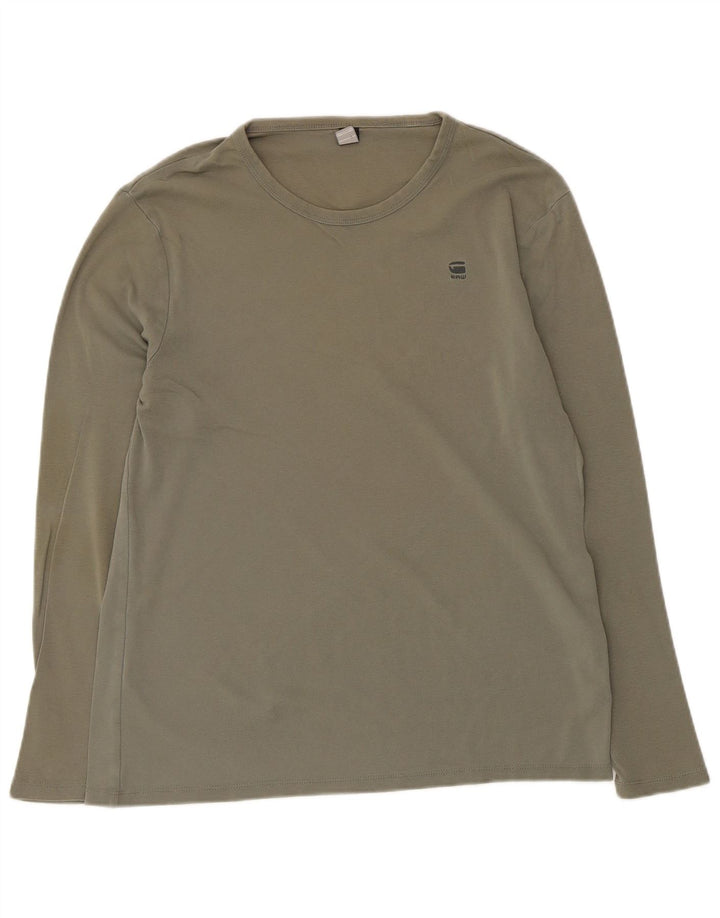 G-Star Mujer Top Manga Larga ES 40 XL Caqui