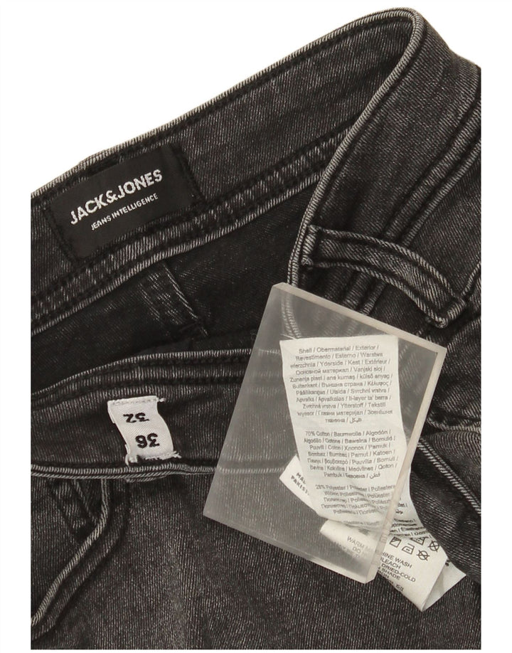 Jack & Jones Vaqueros Slim para Hombre W36 L32 Algodón Gris